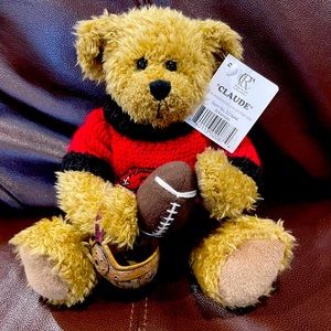 Plush Arkansas Razorback Football Bear